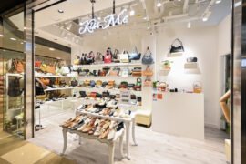 KISS ME-香港手袋及鞋零售商店商鋪室內設計與裝修工程項目 | 華迪設計工程有限公司
